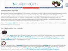 Tablet Screenshot of naturalhomecures.net